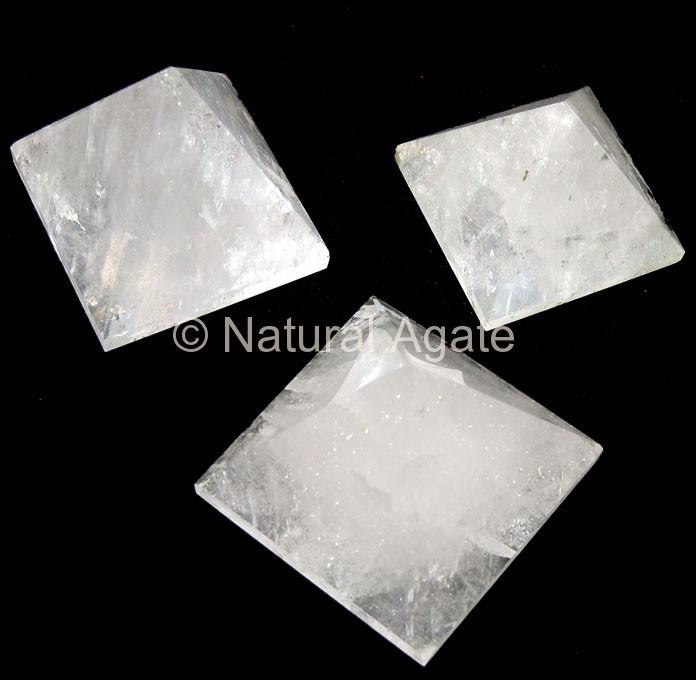 Crystal Quartz Pyramids