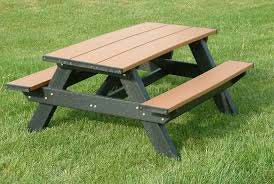 picnic tables