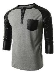 leather mens garments