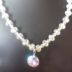 White Crystal Necklace