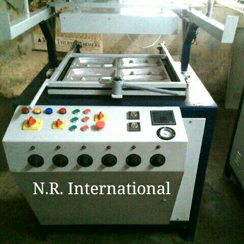 semi automatic thermocol cup making machine