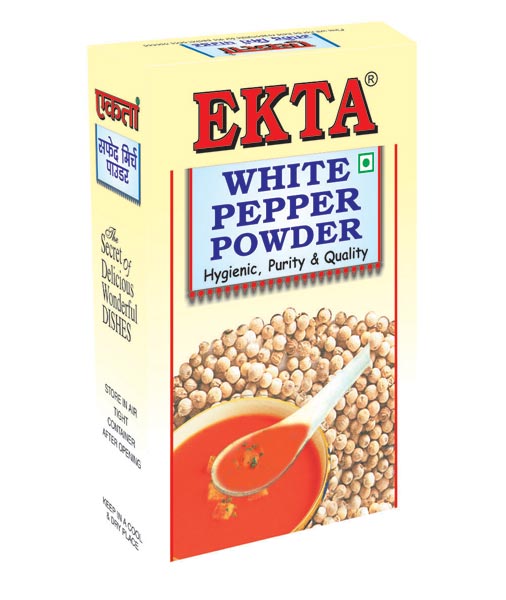 White pepper powder, Packaging Type : Plastic Pouch, Poly Bag