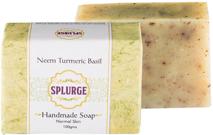 Neem Turmeric Basil Handmade Soap