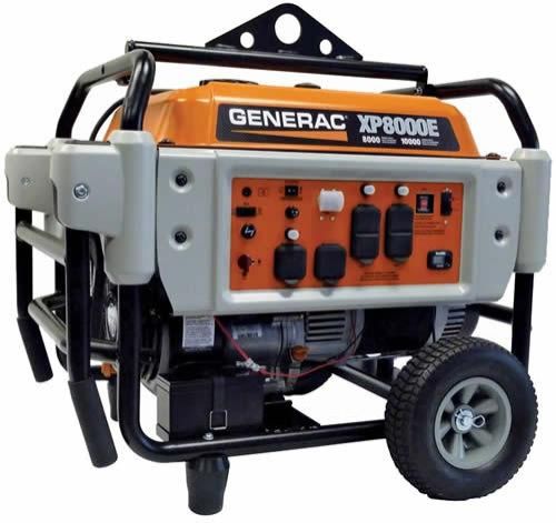 8000 Watt Electric Start Professional Portable Generator