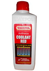 RED automotive coolant
