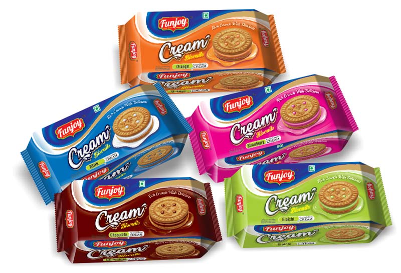 Round Cream Biscuits 100g