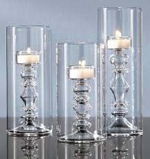 Glass Candle Holders