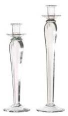 Glass Candlesticks