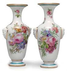 Opaline Glass Vases