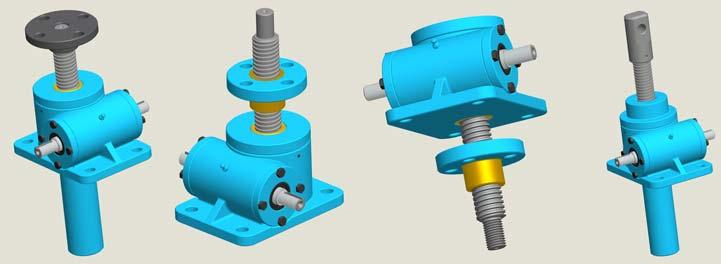 Metal Electric Machine Screw Jacks, for Automobile Use, Industrial Use, Load Capacity : 10ton, 1ton