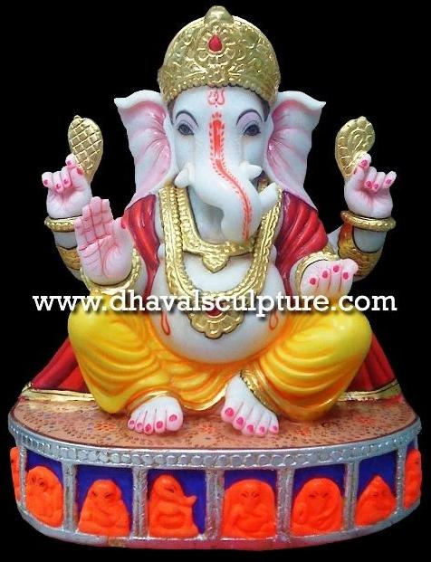 Marble Statue of Lord Ganesha