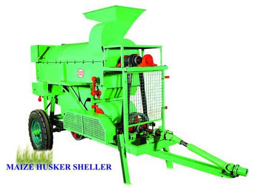 Maize Dehusker and Sheller Machine