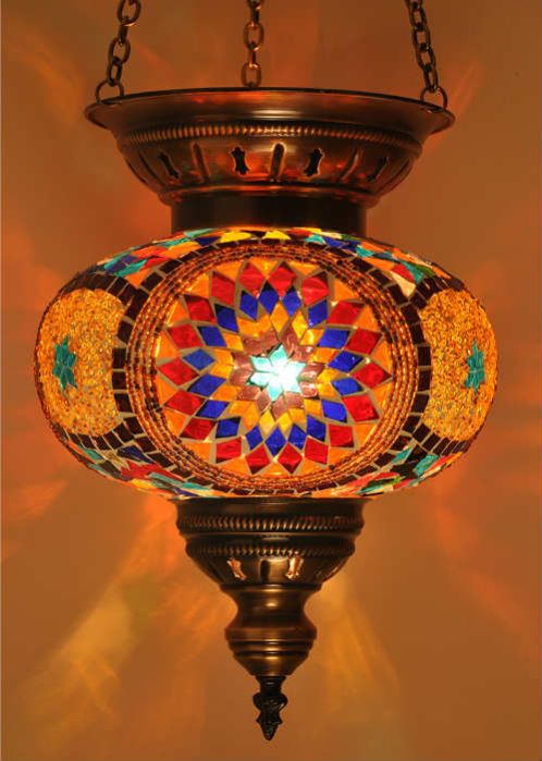 Ottoman Handmade Mosaic Lamp