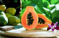 fresh papaya