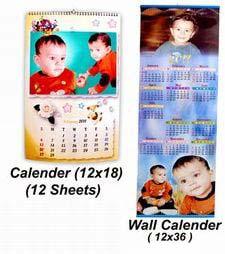 Printed Wall Calendar
