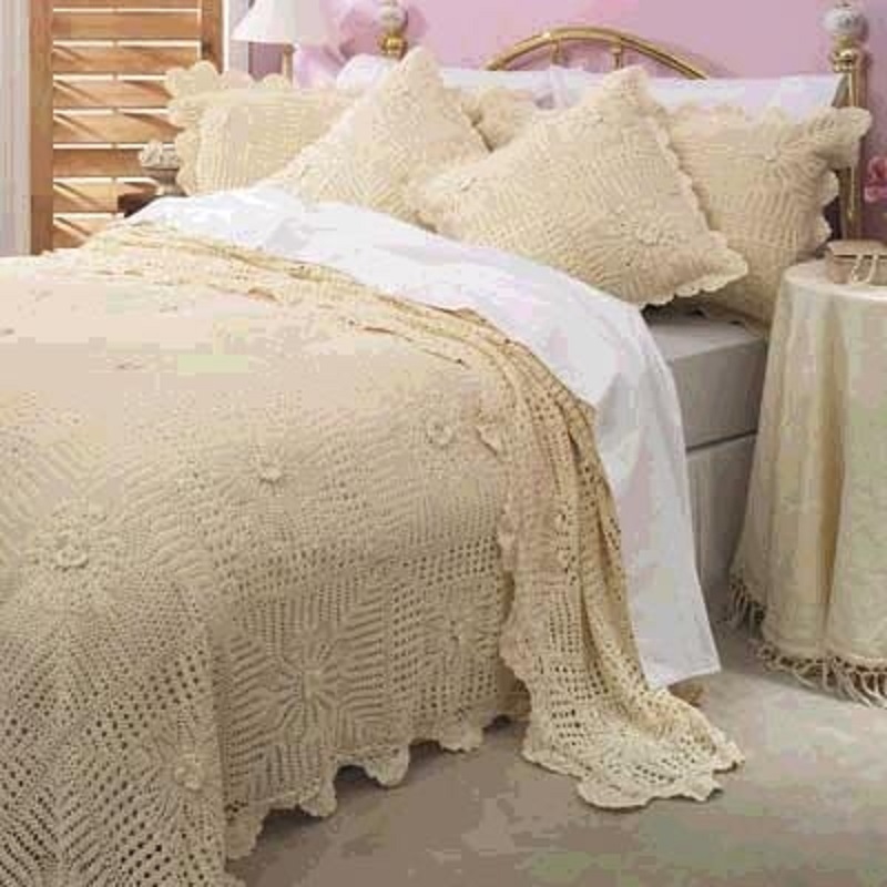 Full Lace Bed Cover