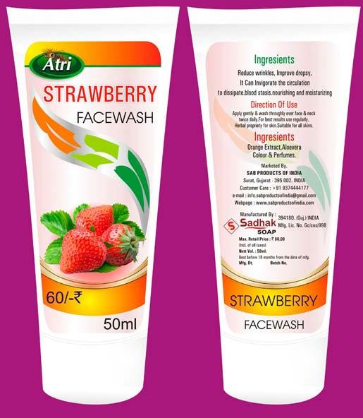 Strawberry Facewash