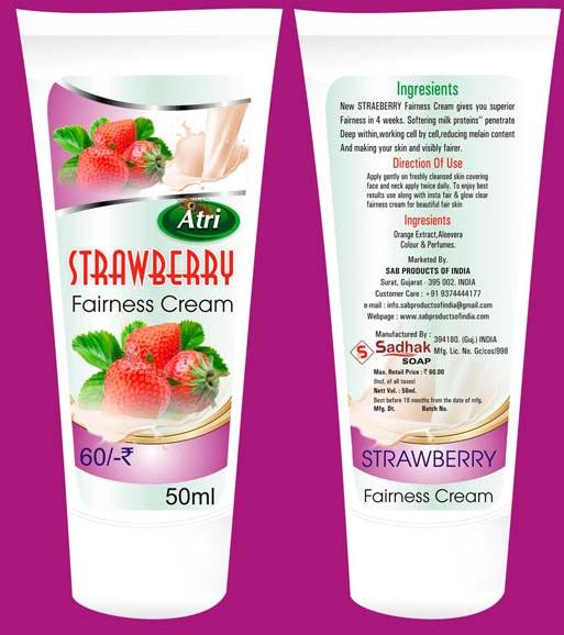 Strawberry Fairness Cream