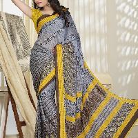 Casual printed sarees