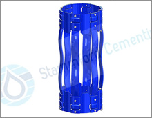 Hinged Semi Rigid Non Welded Bow Spring Centralizer