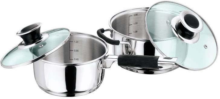 Stainless Steel-master Cheff Cookware Set-2 Pcs