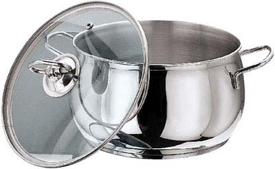 Stainless Steel Sicily Casserole, Size : 16-18-20 cm's