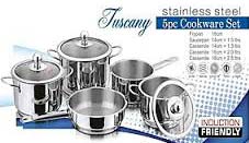 Stainless Steel Tuscany Set-5 Pcs