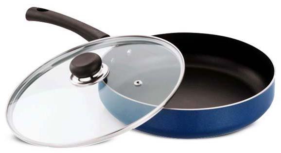 Zest Non Stick Deep Fry Pan with Lid