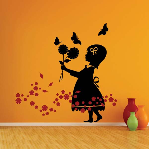 Love For Flowers Wall Decal