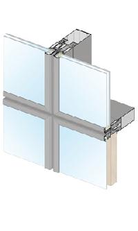 Conventional Curtain Wall System 2822871 
