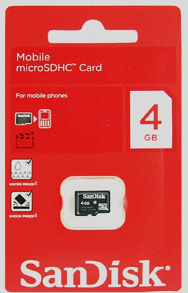 4GB Micro SD Cards