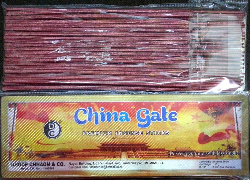 China Gate Fancy Incense Sticks