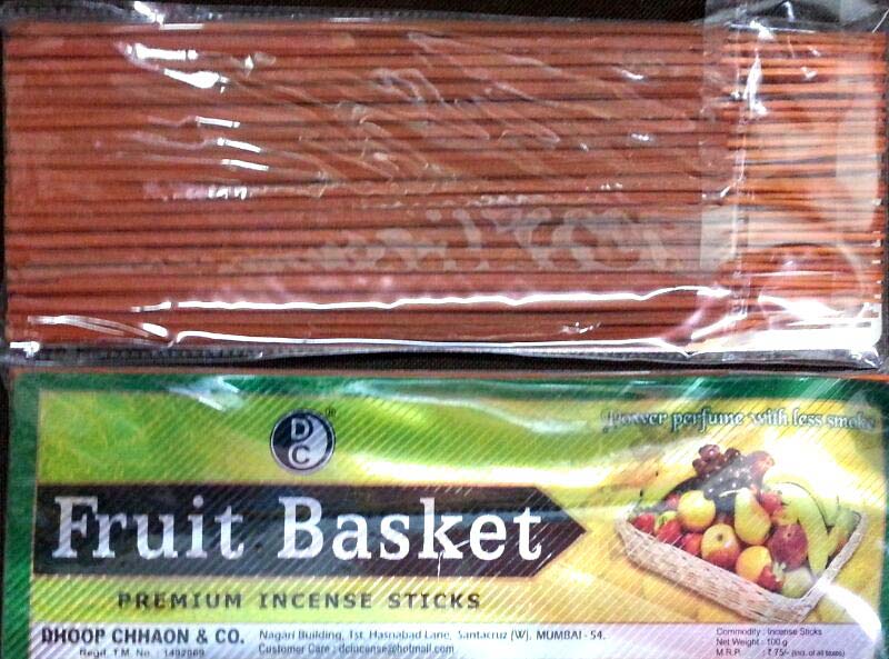 Fruit Basket Fancy Incense Sticks
