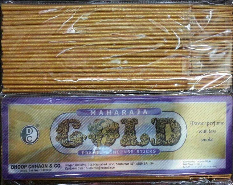 Maharaja Gold Fancy Incense Sticks
