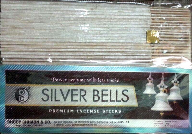 Silver Bell Fancy Incense Sticks