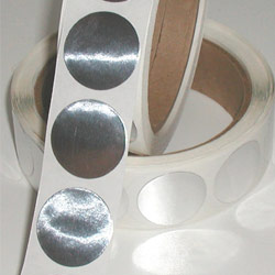 Dull Silver Labels