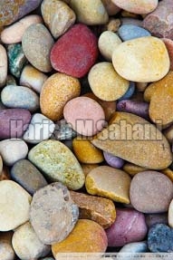 Aqua Minerals Stone Pebbles, Color : Multicolor
