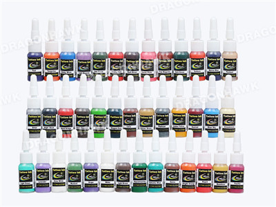 7 Bottle Old School Color Set  CHROMA TATTOO INK