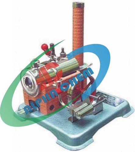 Steam Engine Dry Fuel Heated