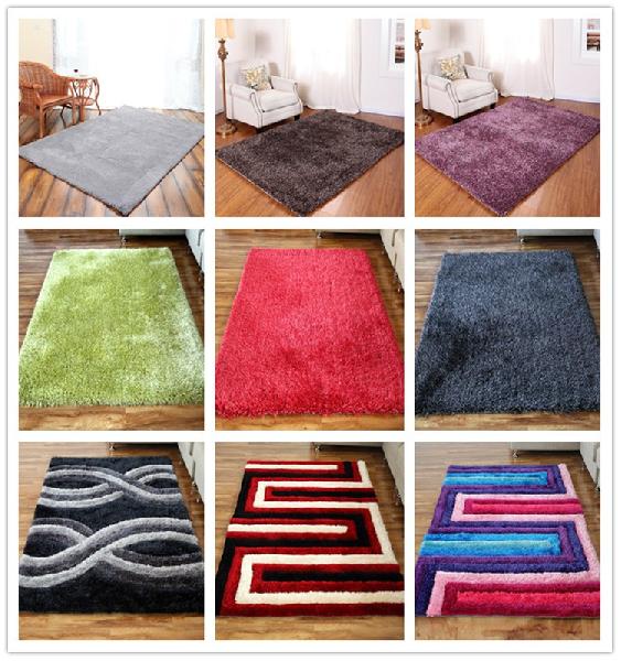 Stripes Polyester Tufted Carpets, For Flooring, Size : Multi