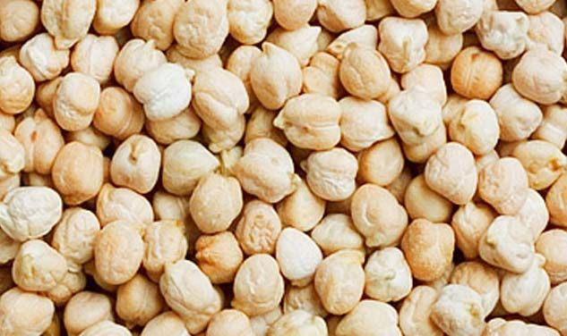 white chickpeas