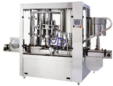 Rotary liquid filling machine