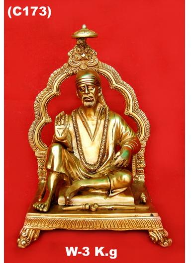 B.H. Brass Sai Baba Statues, Packaging Type : Carton Box