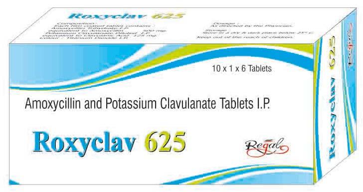 Roxyclav 625 Tablets