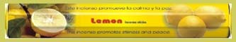 Lemon Incense Sticks