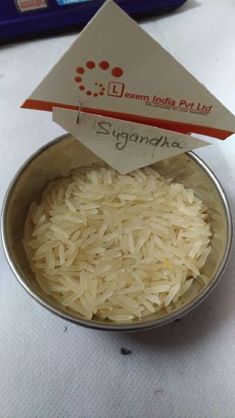 Hard Organic Sugandha Basmati Rice, for Cooking