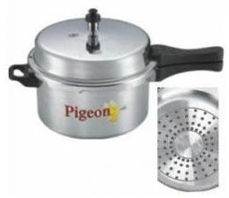 Aluminium Pigeon Pressure Cooker, for Home, Hotel, Shop, Certification : ISI Certified