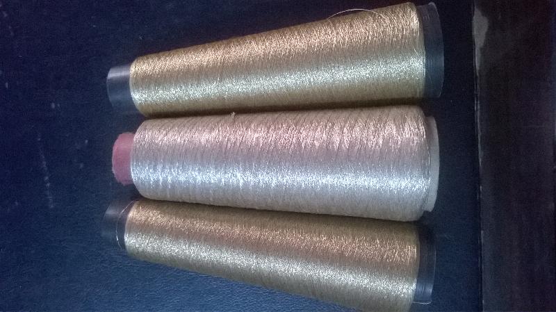 Metallic Golden Jari Thread