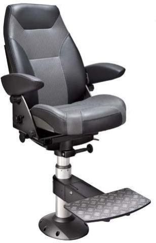 Norsap 1700 Ns6700 Charcoal Color. Flange Base Type. Gas Dampened Adjustable Column