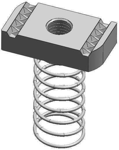 Channel Spring Nut